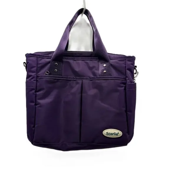 Scorlia Insulated Lunch Tote Cooler Bag in Purple - Picture 1 of 10